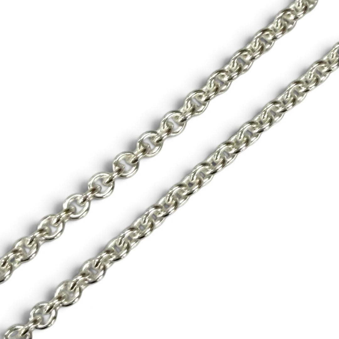 未使用品★HERMES エルメス AG925 シェーヌダンクル アミュレット ネックレス ペンダント シルバー フランス製 重量10.3g レディース