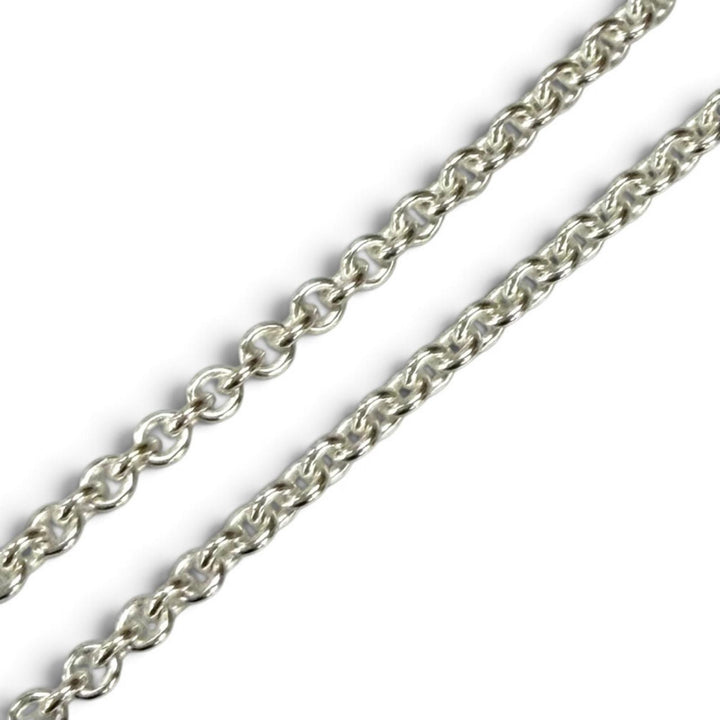未使用品★HERMES エルメス AG925 シェーヌダンクル アミュレット ネックレス ペンダント シルバー フランス製 重量10.3g レディース