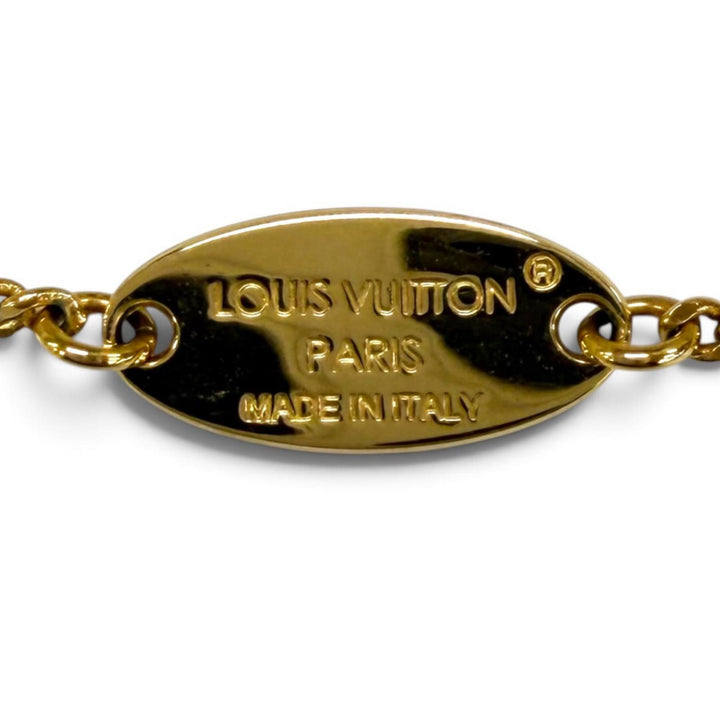 良品★LOUIS VUITTON ルイヴィトン M02389 ネックレス マイLV ハート ネックレス ペンダント ゴールド イタリア製 レディース
