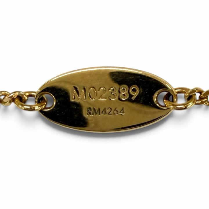 良品★LOUIS VUITTON ルイヴィトン M02389 ネックレス マイLV ハート ネックレス ペンダント ゴールド イタリア製 レディース
