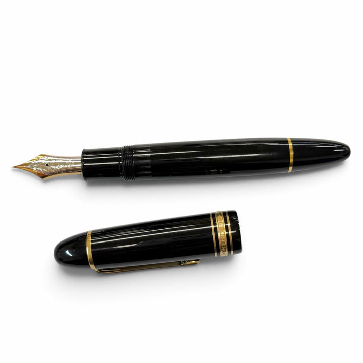 美品▼MONTBLANC モンブラン ヴィンテージ マイスターシュテュック 149 ペン先14C Fニブ 80年代前半 希少品 中白 ホワイトスター 万年筆
