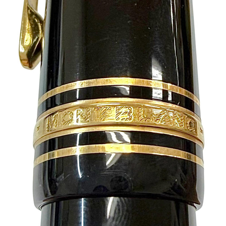 美品▼MONTBLANC モンブラン ヴィンテージ マイスターシュテュック 149 ペン先14C Fニブ 80年代前半 希少品 中白 ホワイトスター 万年筆