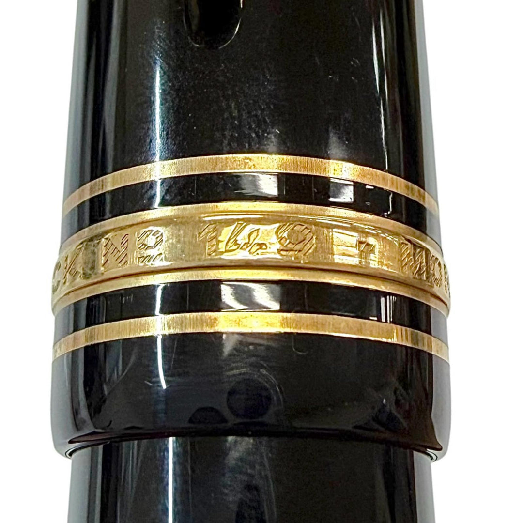 美品▼MONTBLANC モンブラン ヴィンテージ マイスターシュテュック 149 ペン先14C Fニブ 80年代前半 希少品 中白 ホワイトスター 万年筆
