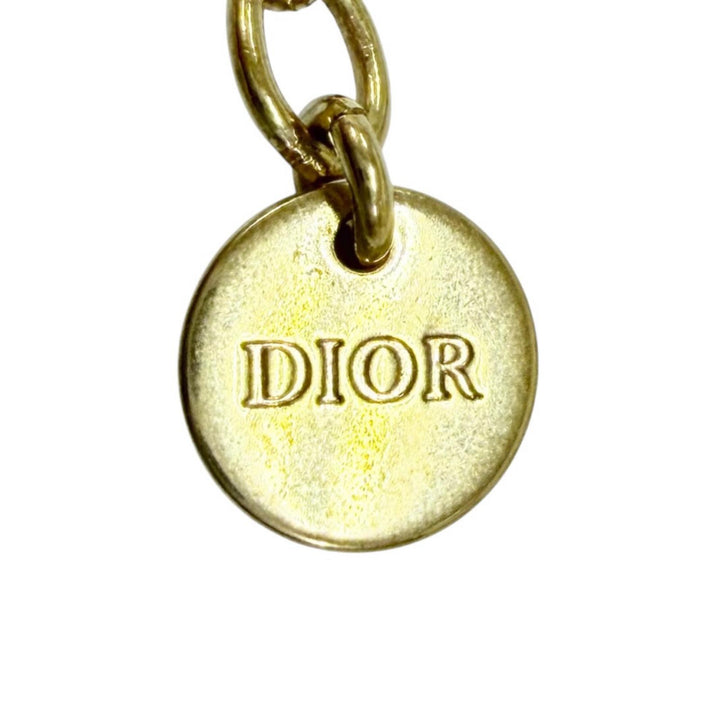 極美品☆DIOR ディオール DIOREVOLUTION NECKLACE パールネックレス チョーカー エコパール ゴールド レディース 箱・保存袋付き