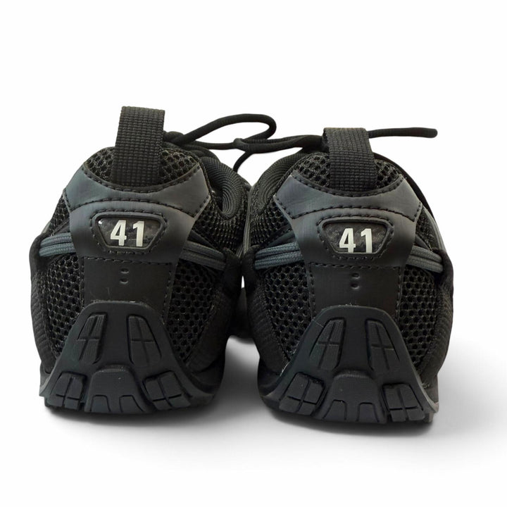 極美品▼BALENCIAGA バレンシアガ 865703 Radar Sneaker メッシュ ダメージ加工 レースアップ ローカットスニーカー ブラック 41 (27cm)