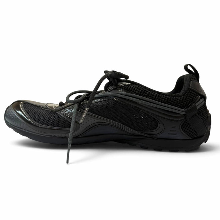 極美品▼BALENCIAGA バレンシアガ 865703 Radar Sneaker メッシュ ダメージ加工 レースアップ ローカットスニーカー ブラック 41 (27cm)