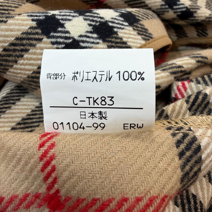 未使用品▼Burberrys バーバリー ヴィンテージ デッドストック 撥水加工 裏地ノバチェック柄 ウールライナー付き ステンカラーコート M