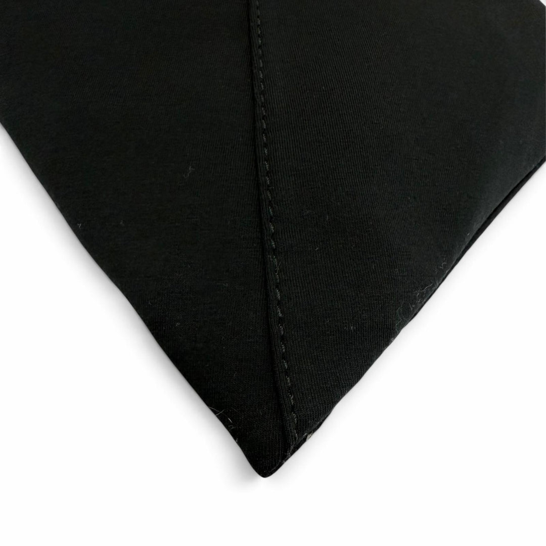 未使用品☆MM6 Maison Margiela エムエムシックス メゾンマルジェラ コットン キャンバス ハンドバッグ ブラック レディース 保存袋付き