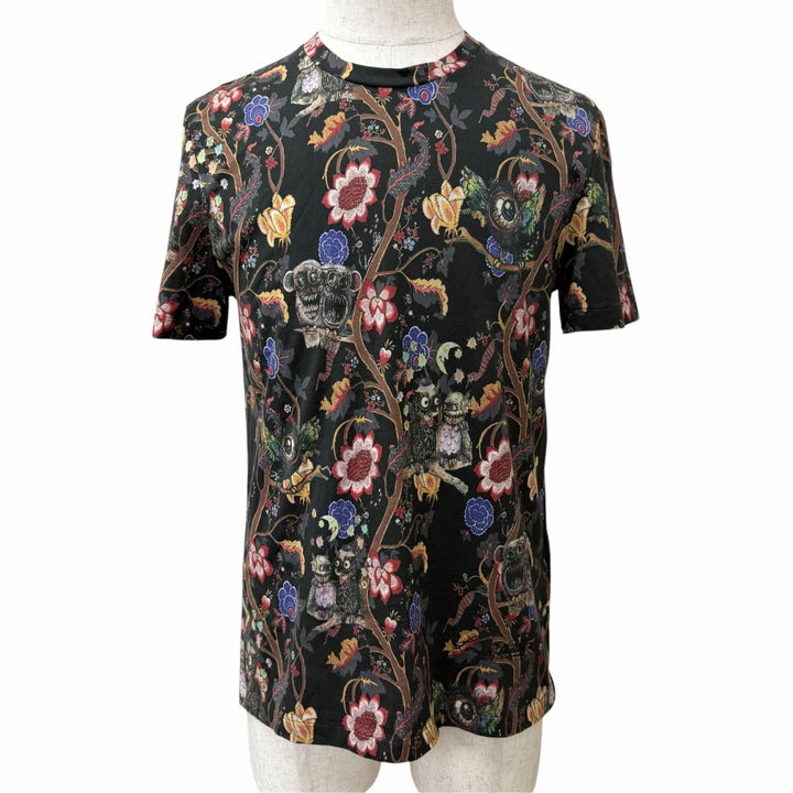 極美品☆LOUIS VUITTON ルイヴィトン コットン チャップマンブラザーズ ガーデン イン ヘル 総柄 半袖Ｔシャツ XS イタリア製 正規品