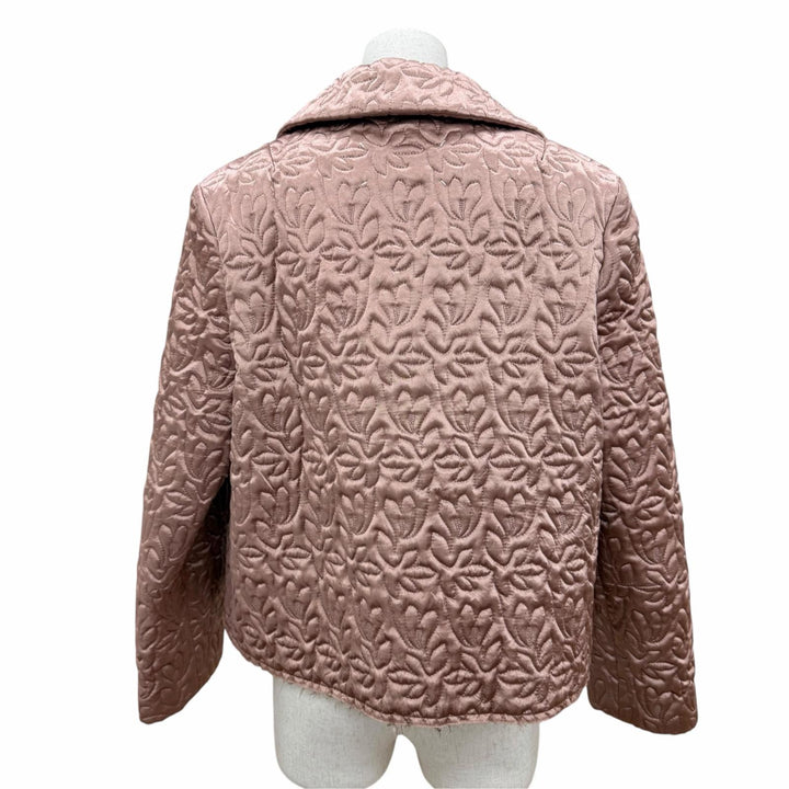 未使用品☆Maison Margiela 10 メゾンマルジェラ10 S51AM0484 カットオフデザイン 中綿入り キルティング ジャケット ピンク系 36 正規品