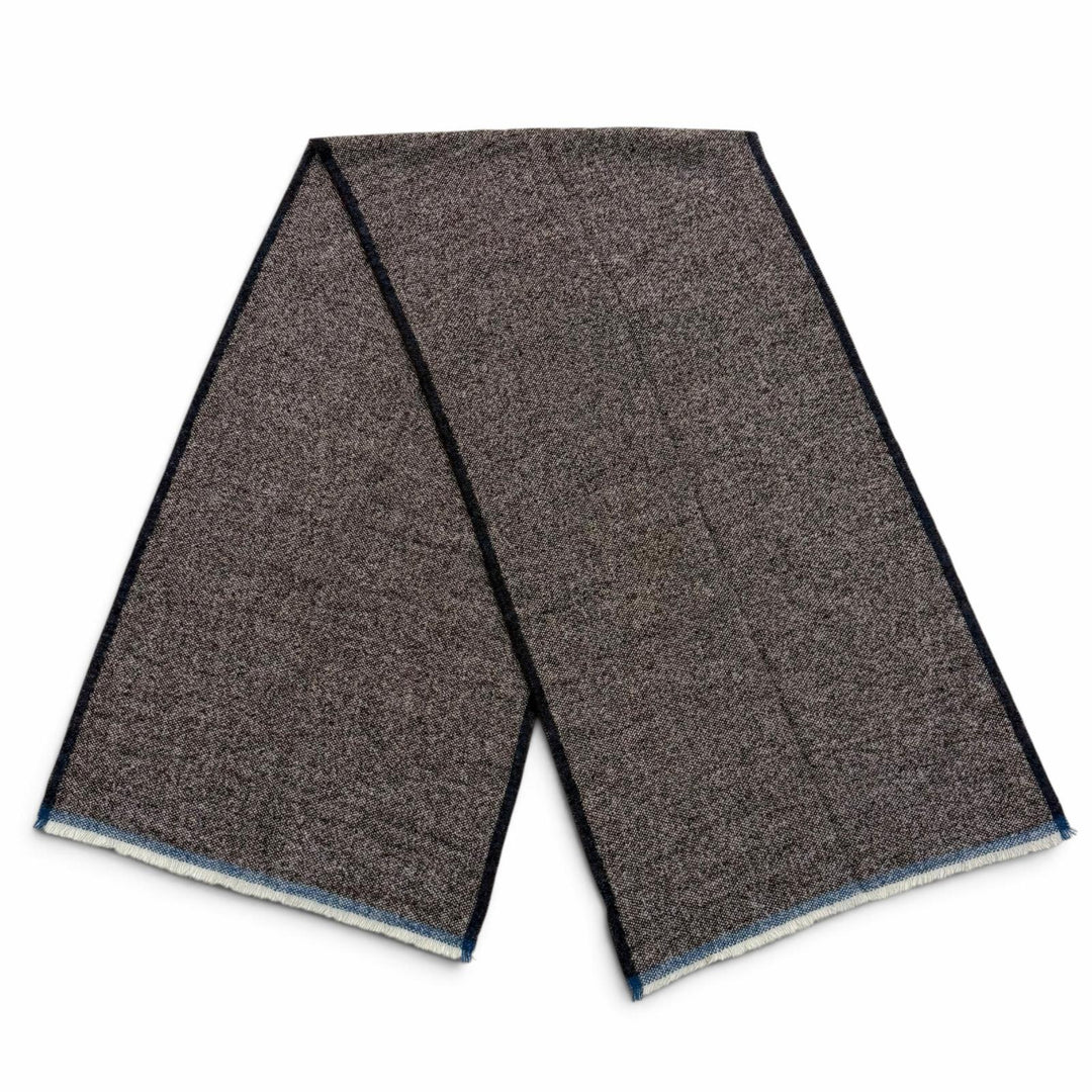 極美品▼Ermenegildo Zegna エルメネジルド ゼニア カシミヤ アルパカ ストール マフラー ボルドー イタリア製 正規品 メンズ 防寒具