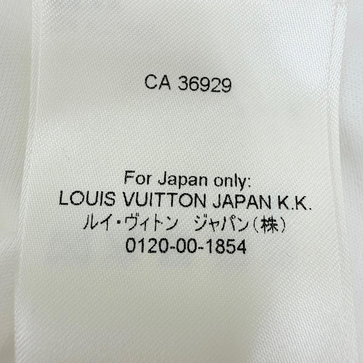 美品☆LOUIS VUITTON ルイヴィトン 22SS コットン100％ LVロゴ 半袖Ｔシャツ マルチカラー S イタリア製 正規品 レディース