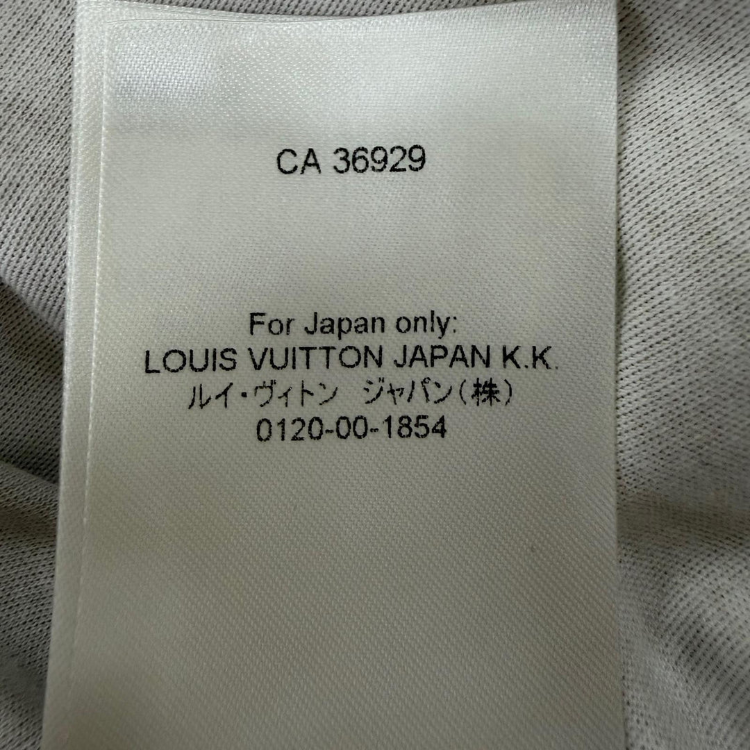 美品☆LOUIS VUITTON ルイヴィトン 22SS コットン100％ LVロゴ 半袖Ｔシャツ マルチカラー S イタリア製 正規品 レディース