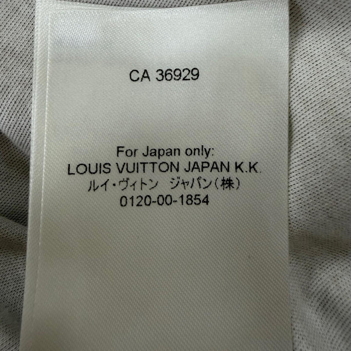 美品☆LOUIS VUITTON ルイヴィトン 22SS コットン100％ LVロゴ 半袖Ｔシャツ マルチカラー S イタリア製 正規品 レディース
