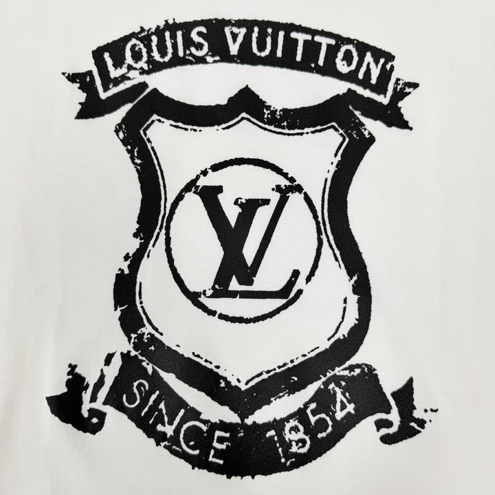 美品☆LOUIS VUITTON ルイヴィトン 22SS コットン100％ LVロゴ 半袖Ｔシャツ マルチカラー S イタリア製 正規品 レディース