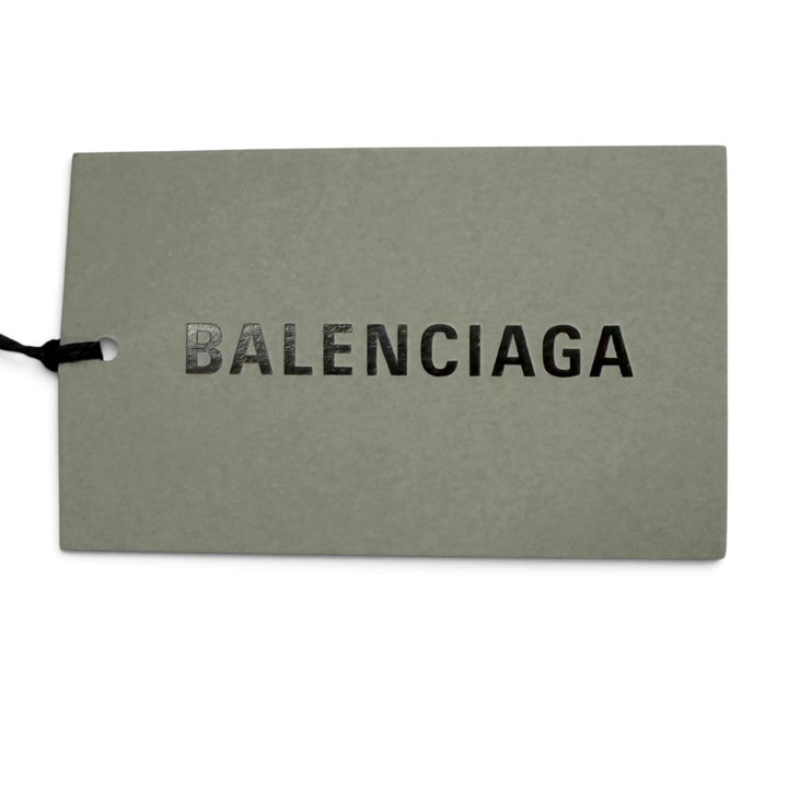 未使用品★BALENCIAGA バレンシアガ 792977 ロゴ金具 モナコ ミニ チェーン ショルダーバッグ ブラック シルバー金具 伊製 保存袋付き