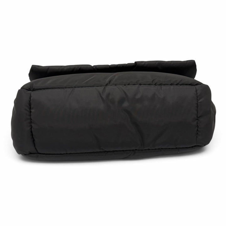 未使用品★BALENCIAGA バレンシアガ 792977 ロゴ金具 モナコ ミニ チェーン ショルダーバッグ ブラック シルバー金具 伊製 保存袋付き