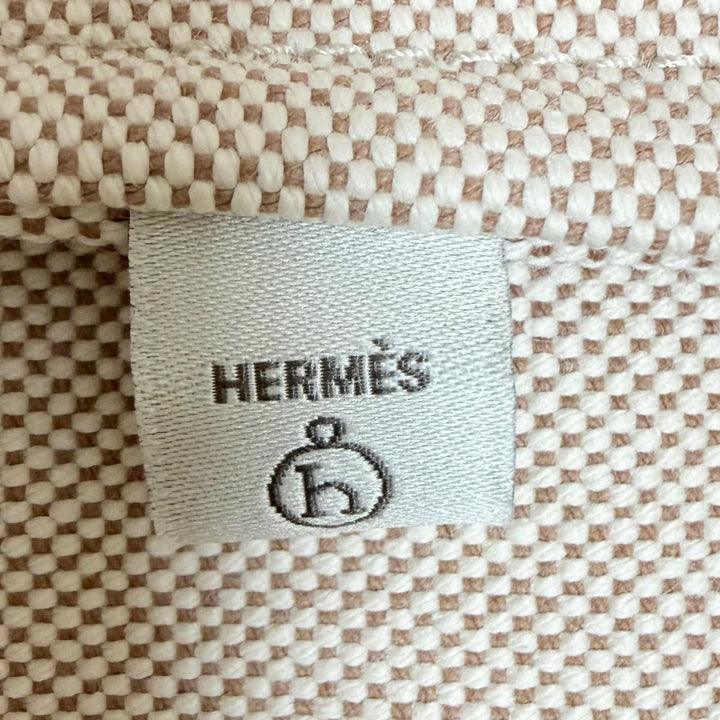 極美品☆HERMES エルメス プティ アッシュ So ソー キャンバス レザー使い トートバッグ ハンドバッグ ナチュラル フランス製 レディース