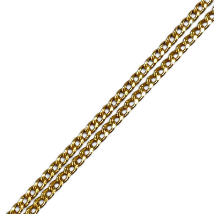 極美品★TIFFANY&amp;Co. ティファニー 750(YG) スリーフープ ダイアモンド ネックレス ペンダント イエローゴールド 重量4.2g 箱付き