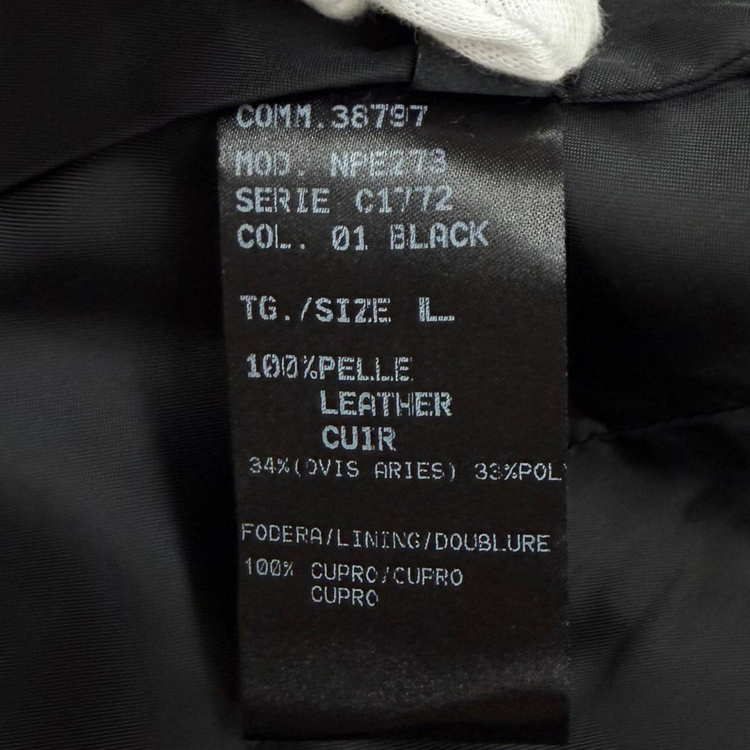 極美品★NEIL BARRETT ニールバレット ドッキング レイヤードデザイン ジャケット アウター ブラック L イタリア製 レディース