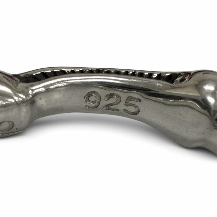 極美品□TIFFANY&amp;Co. ティファニー ヴィンテージ SV925 1996 バンブー リング 指輪 アクセサリー シルバー JP11号相当 重量5.6g メンズ