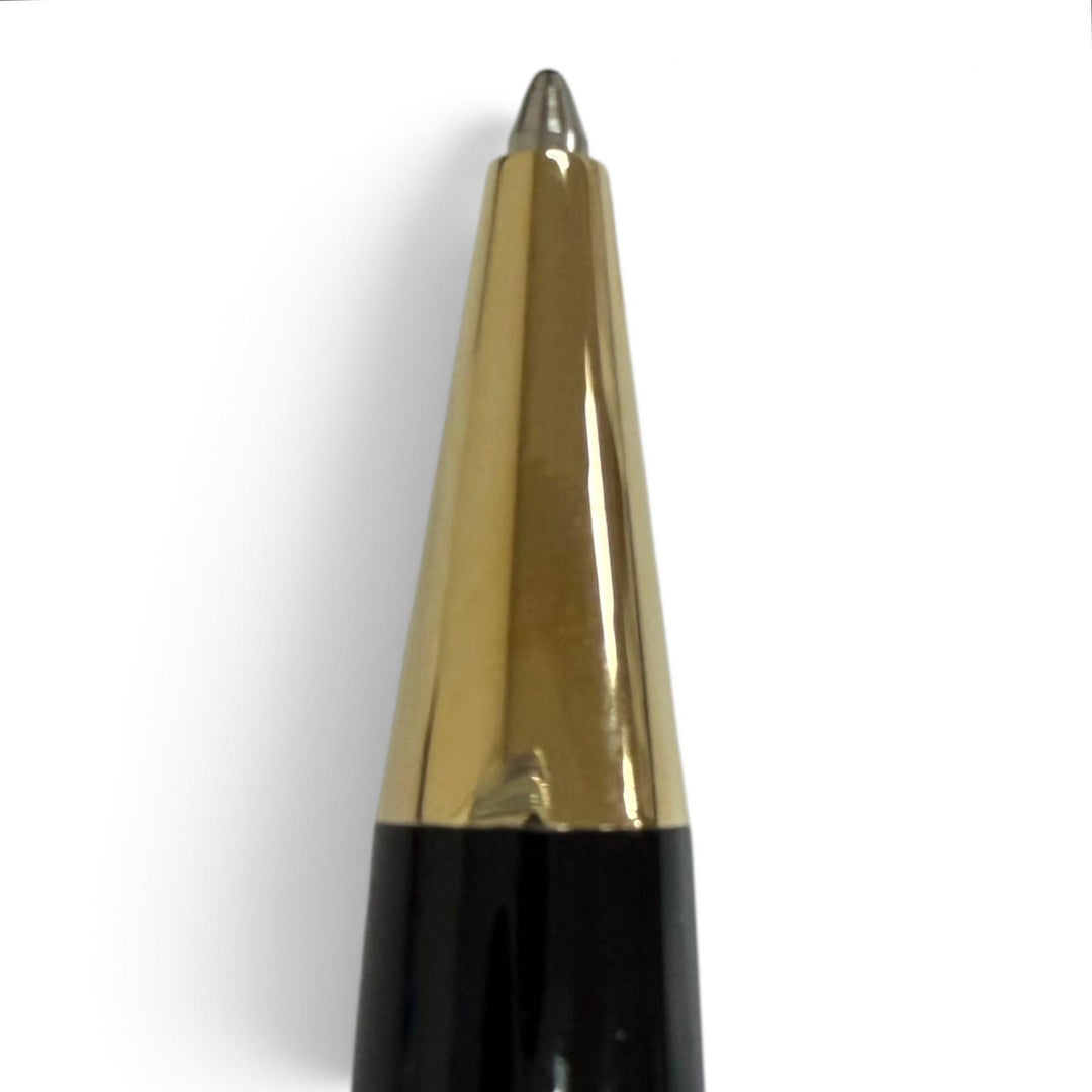 極美品□MONTBLANC モンブラン ヴィンテージ マイスターシュテュック クラシック ボールペン ブラック 西ドイツ製 メンズ 筆記確認済み