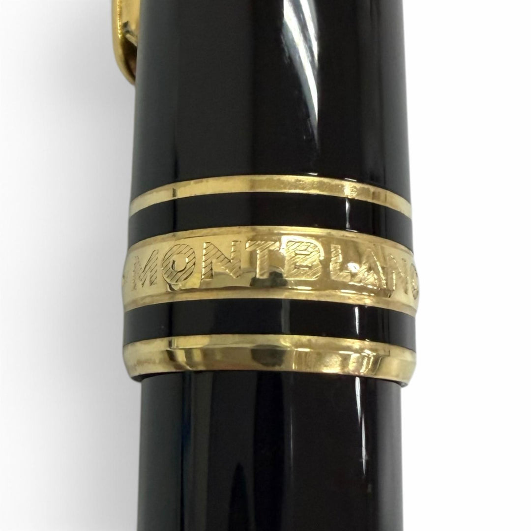 極美品□MONTBLANC モンブラン ヴィンテージ マイスターシュテュック クラシック ボールペン ブラック 西ドイツ製 メンズ 筆記確認済み