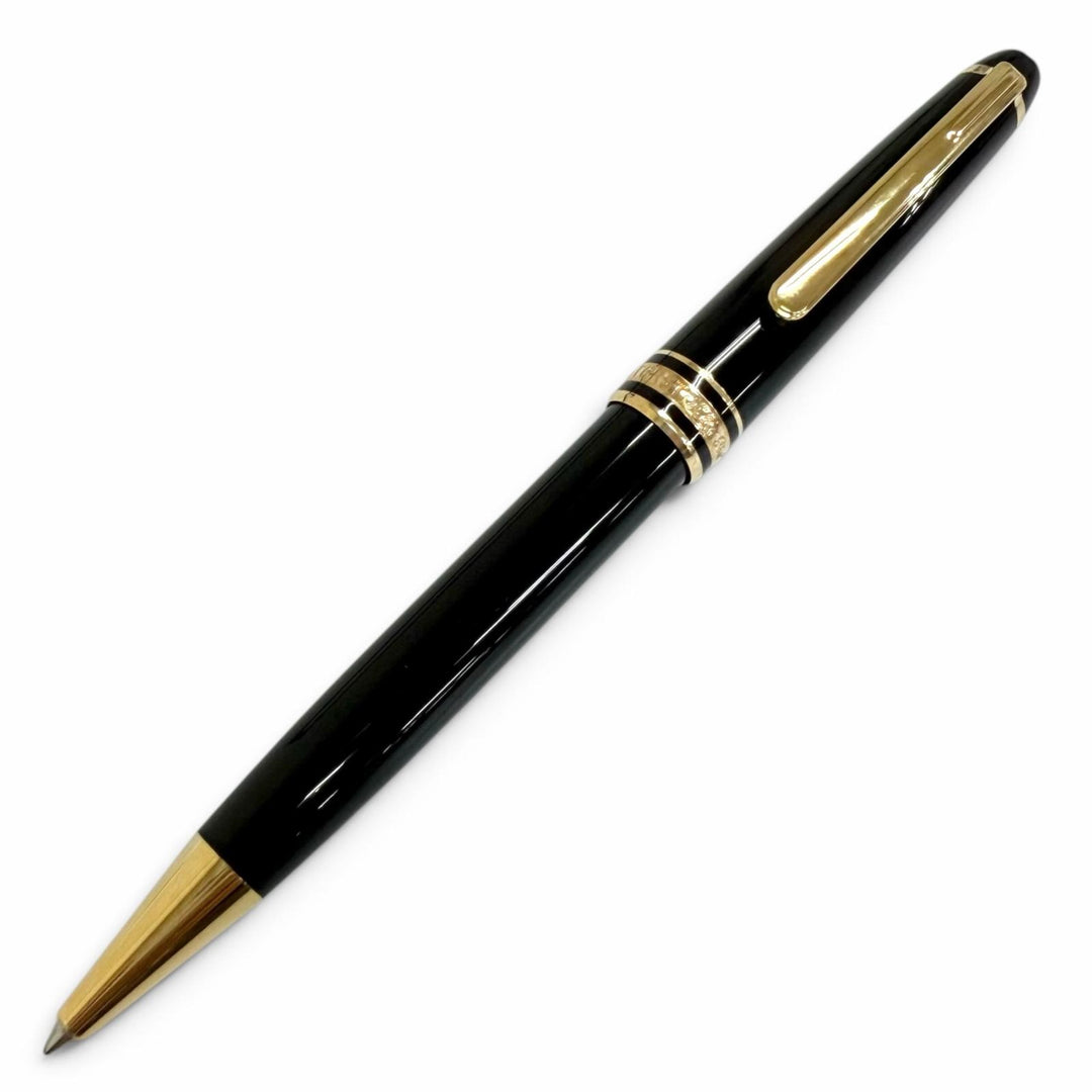極美品□MONTBLANC モンブラン マイスターシュテュック ツイスト式 ボールペン ブラック ゴールド ドイツ製 メンズ 筆記確認済み