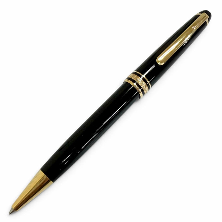 極美品□MONTBLANC モンブラン マイスターシュテュック ツイスト式 ボールペン ブラック ゴールド ドイツ製 メンズ 筆記確認済み