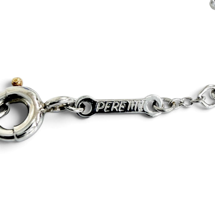 美品△TIFFANY&amp;Co. ティファニー 67721 エルサペレッティ バイザヤード ブレスレット PT950 6Pダイヤモンド プラチナ 重量1.85g オススメ