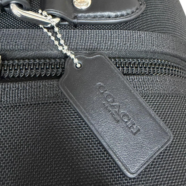 極美品□COACH コーチ CCB22 ウィールド キャリー オン・シグネチャー キャンバス コーデュラナイロン キャリーバッグ 定価99000円