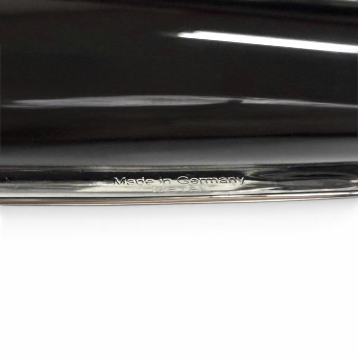 極美品□MONTBLANC モンブラン プラチナライン ローラーボール キャップ式 ボールペン ブラック シルバー ドイツ製 メンズ 筆記確認済
