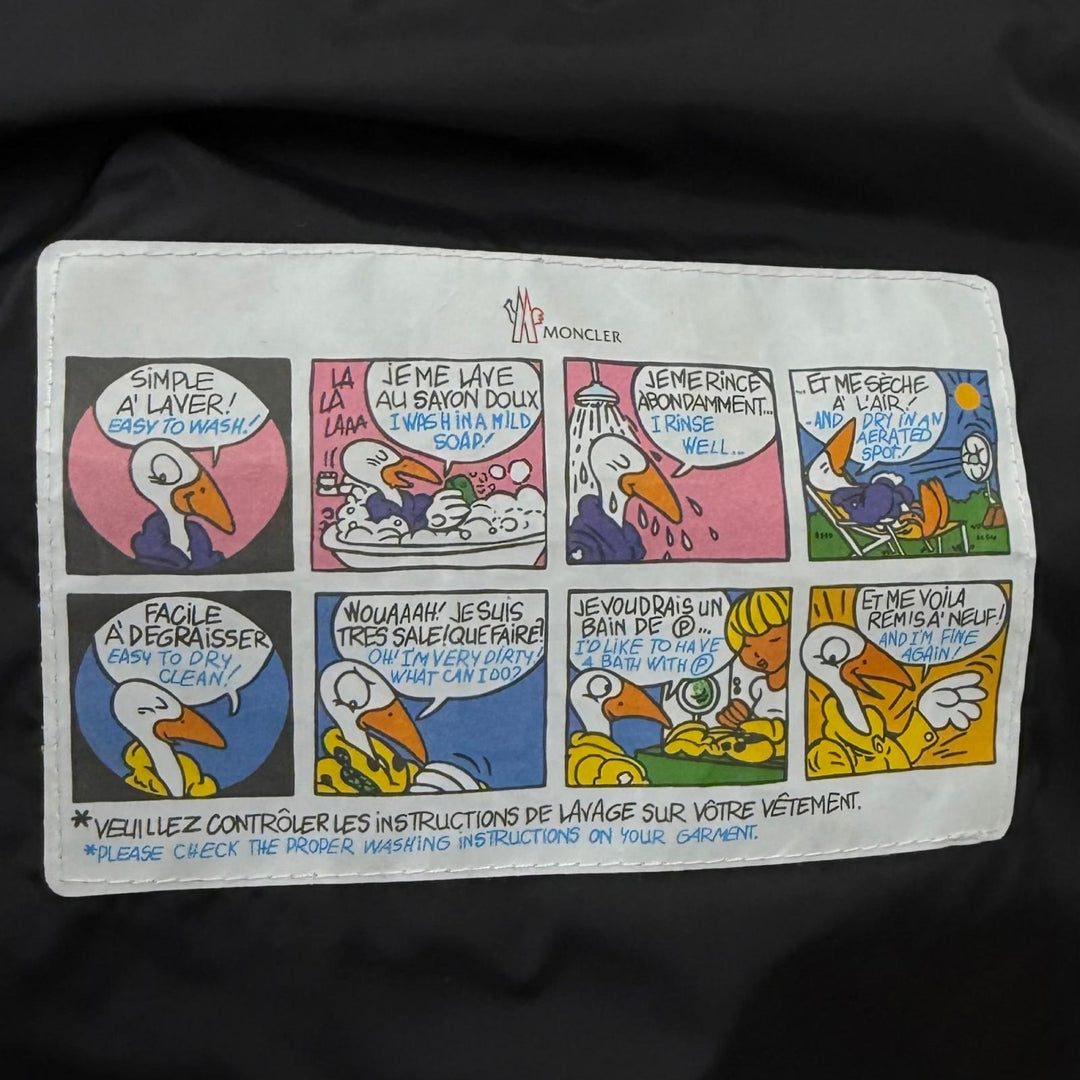 美品★モンクレール CHARPAL ロゴワッペン フード付 ZIP UP ダウンコート 12anni 152cm（レディースXS相当） 正規品 レディース可