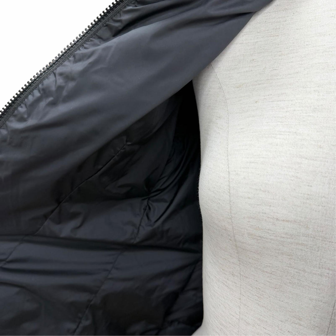 美品★モンクレール CHARPAL ロゴワッペン フード付 ZIP UP ダウンコート 12anni 152cm（レディースXS相当） 正規品 レディース可