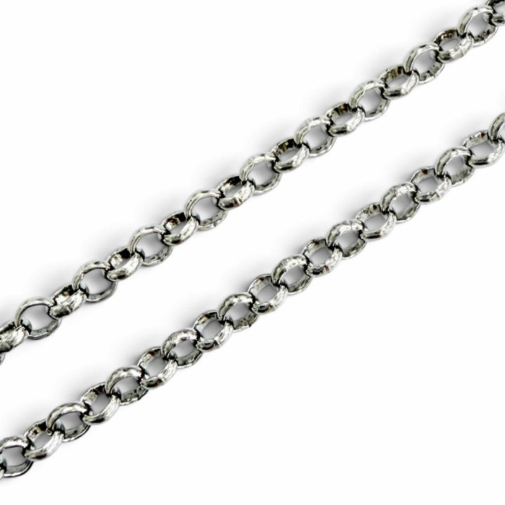 美品△GUCCI グッチ 455535 AG925 インターロッキングG アラベスク チェーンネックレス アクセサリー シルバー 伊製 重量7.4g レディース