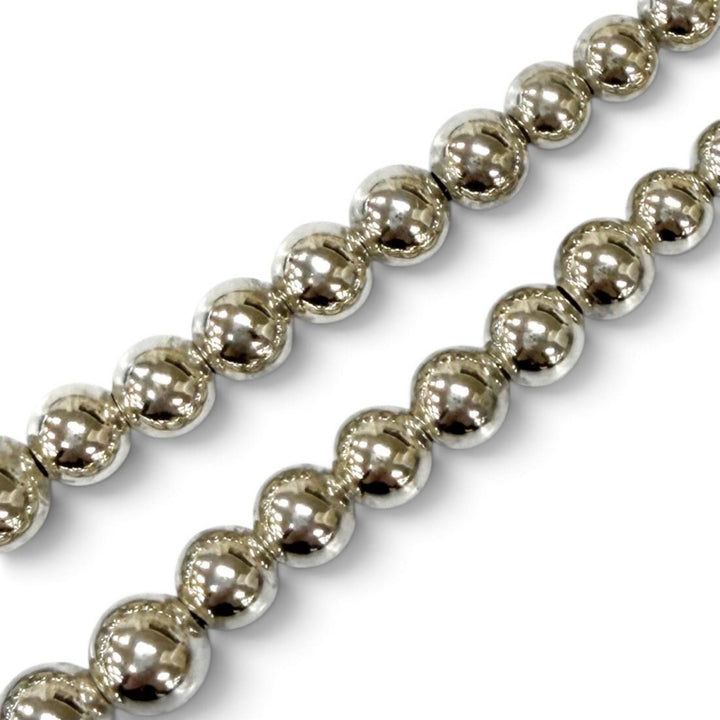 良品★TIFFANY&amp;Co. ティファニー ハードウェア グラジュエイテッド ボールネックレス 925 シルバー 重量27.5g レディース 保存袋付き