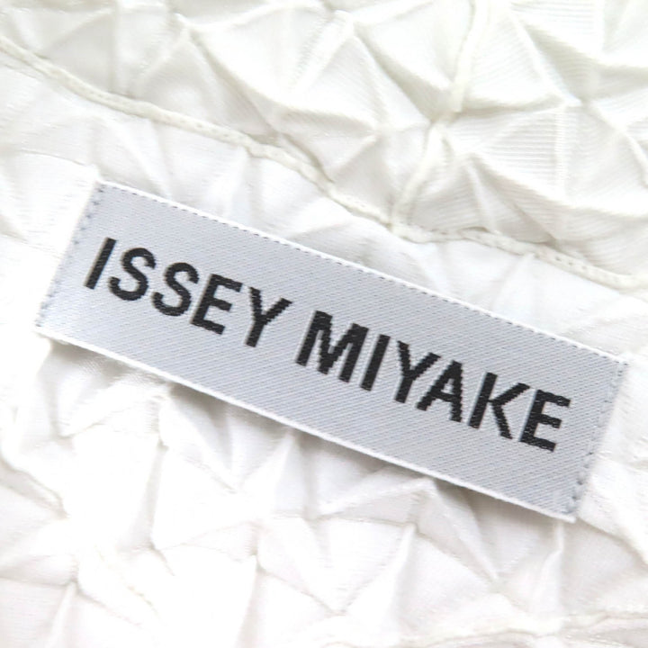 極美品△ISSEY MIYAKE イッセイミヤケ IM52FA521 スチームプリーツ コクーンコート ライトグレー 2 日本製 正規品 レディース
