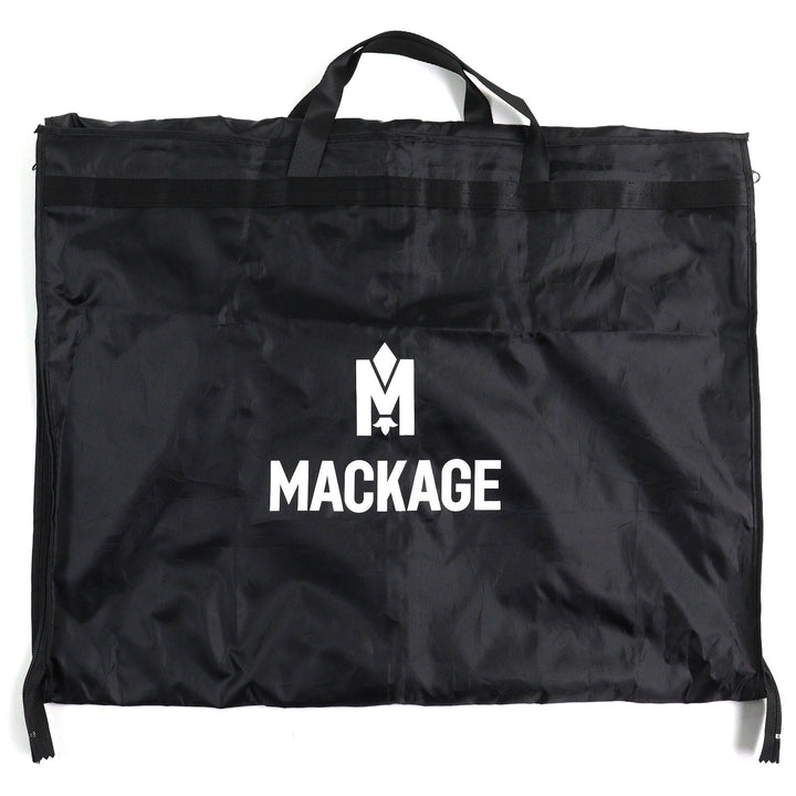 未使用品△MACKAGE マッカージュ 24AW 11542256 EDANA-TD エダナ ロゴ刺繍 フード付き ボア ダウンジャケット クリーム L ガーメント付き
