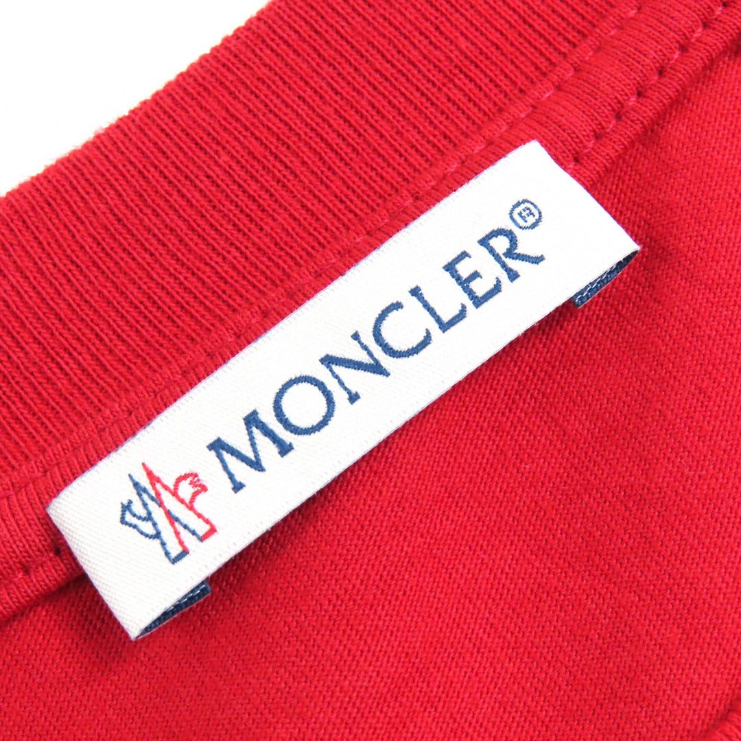 未使用品△MONCLER GENIUS 7 FRAGMENT モンクレール ジーニアス 7 フラグメント 22AW コットン ロゴ クルーネック 半袖Ｔシャツ S 正規品