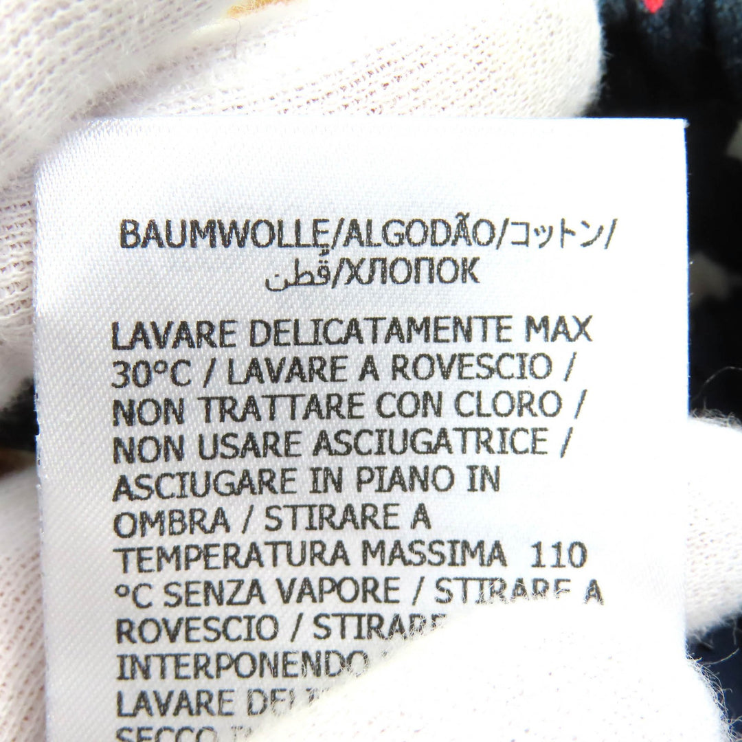 未使用品△GUCCI グッチ 23AW 752639 総柄デザイン ハーフパンツ ショートパンツ ネイビー ホワイト レッド XS 箱付き イタリア製 正規品