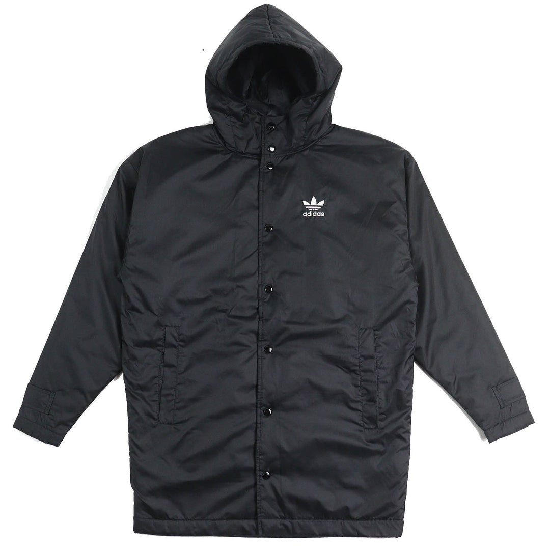 未使用△adidas Originals by HYKE アディダス オリジナルス バイ ハイク トレフォイル ロゴ 裏ボア ベンチジャケット ジャケット S 正規