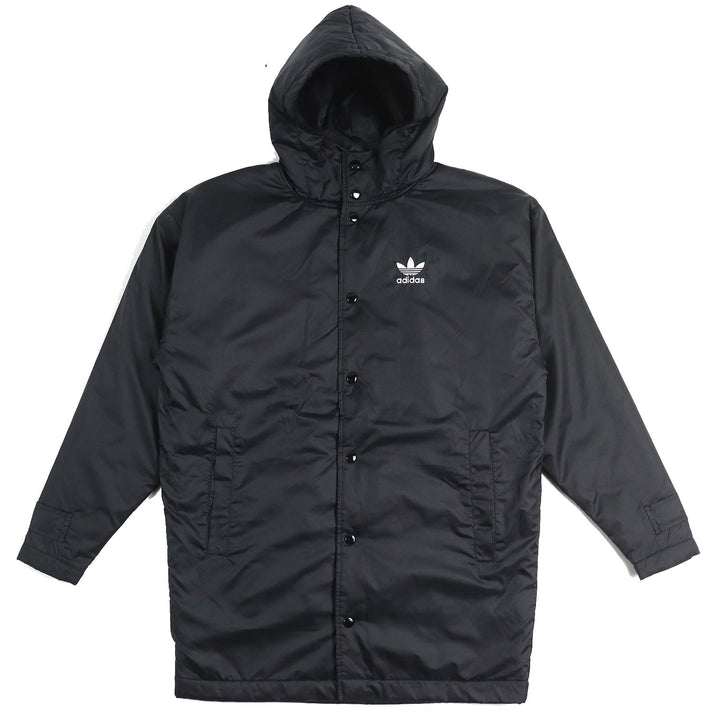 未使用△adidas Originals by HYKE アディダス オリジナルス バイ ハイク トレフォイル ロゴ 裏ボア ベンチジャケット ジャケット S 正規
