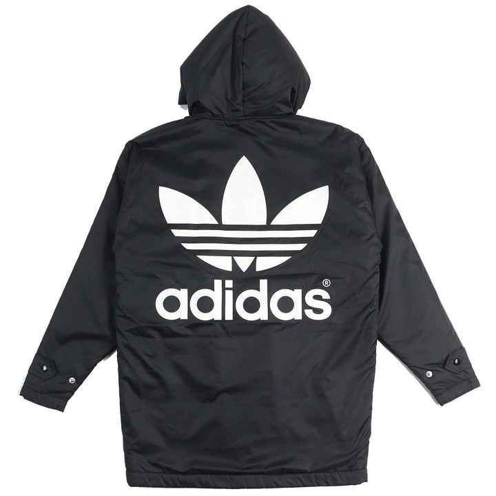 未使用△adidas Originals by HYKE アディダス オリジナルス バイ ハイク トレフォイル ロゴ 裏ボア ベンチジャケット ジャケット S 正規