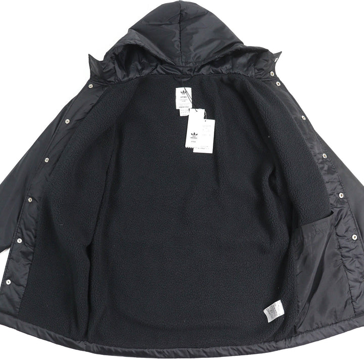 未使用△adidas Originals by HYKE アディダス オリジナルス バイ ハイク トレフォイル ロゴ 裏ボア ベンチジャケット ジャケット S 正規