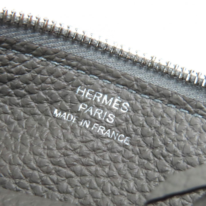 未使用品△HERMES エルメス ドゴン GM デュオ グリメイヤー シルバー金具 セリエボタン トゴ 長財布 B刻印 箱付き フランス製 メンズ