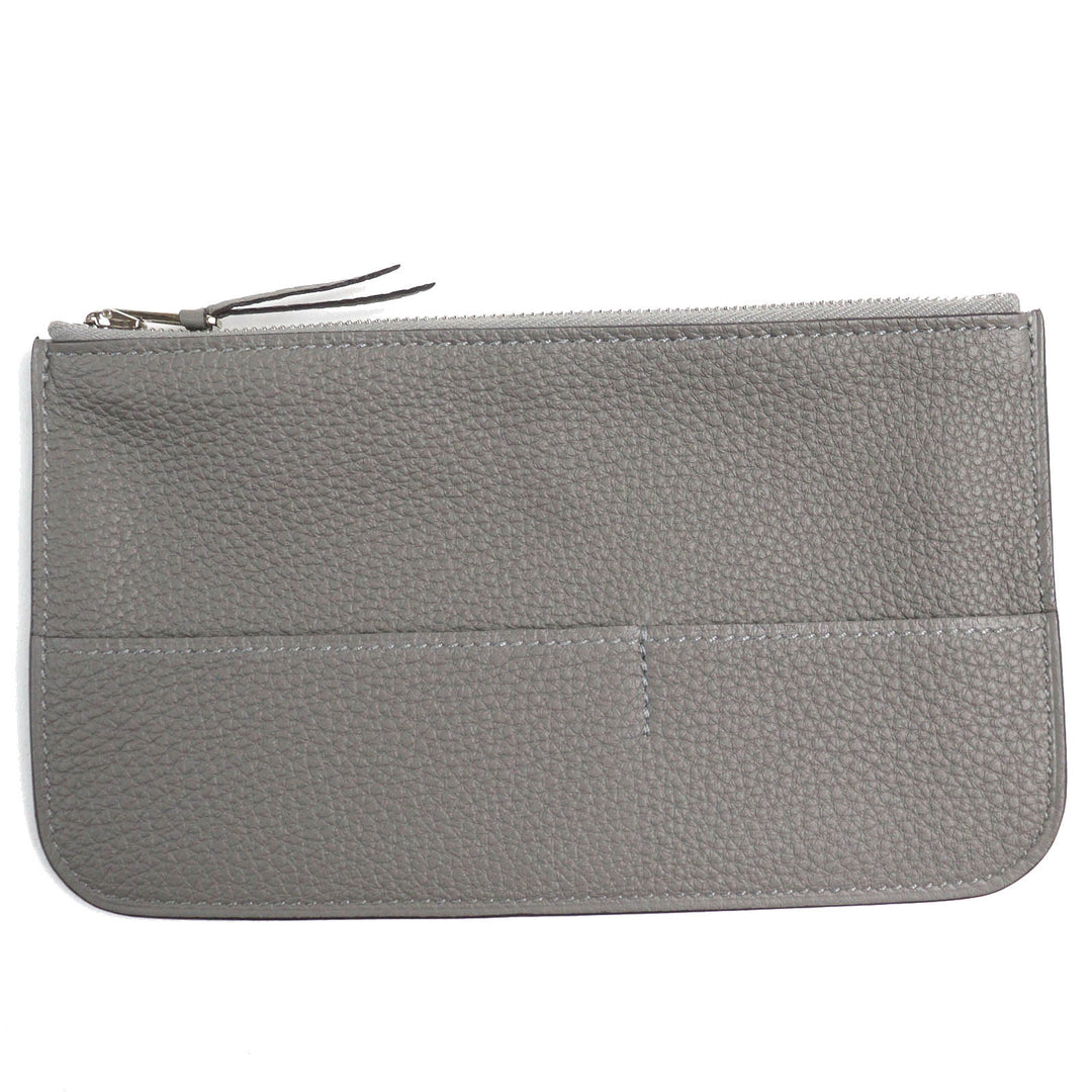 未使用品△HERMES エルメス ドゴン GM デュオ グリメイヤー シルバー金具 セリエボタン トゴ 長財布 B刻印 箱付き フランス製 メンズ