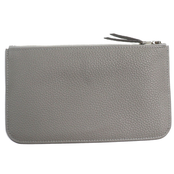 未使用品△HERMES エルメス ドゴン GM デュオ グリメイヤー シルバー金具 セリエボタン トゴ 長財布 B刻印 箱付き フランス製 メンズ