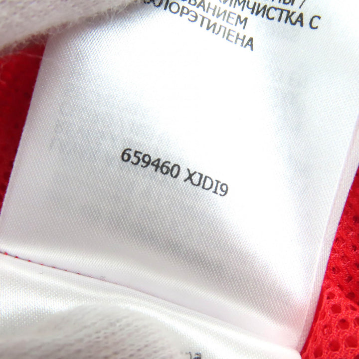 極美品△GUCCI グッチ 21AW 659460 ロゴワッペン ウェブライン トラックパンツ ショートパンツ レッド S イタリア製 正規品 メンズ