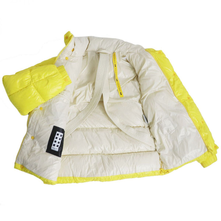 極美品□22-23AW モンクレールジーニアス DERVOX ロゴワッペン WZIP スタンドカラー ダウンジャケット 1 国内正規品