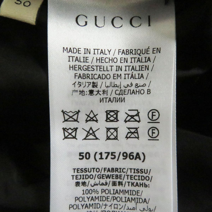 美品□21SS GUCCI×KEN SCOTT グッチ ケン・スコット 644381 ロゴ総柄 2WAY ダウンジャケット/ベスト 50 正規品
